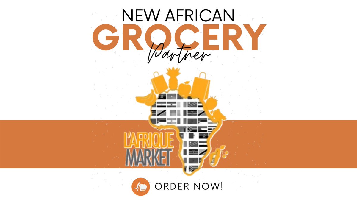 OjaExpress's tweet photo. We are excited to introduce you to our latest grocery partner, L'Afrique Market!

L'Afrique Market is a favorite amongst the Chicago African and Caribbean community, and now you can have their groceries delivered fast and fresh to your front door! https://t.co/tovpH9XlDg https://t.co/NGbU7UFXU0
