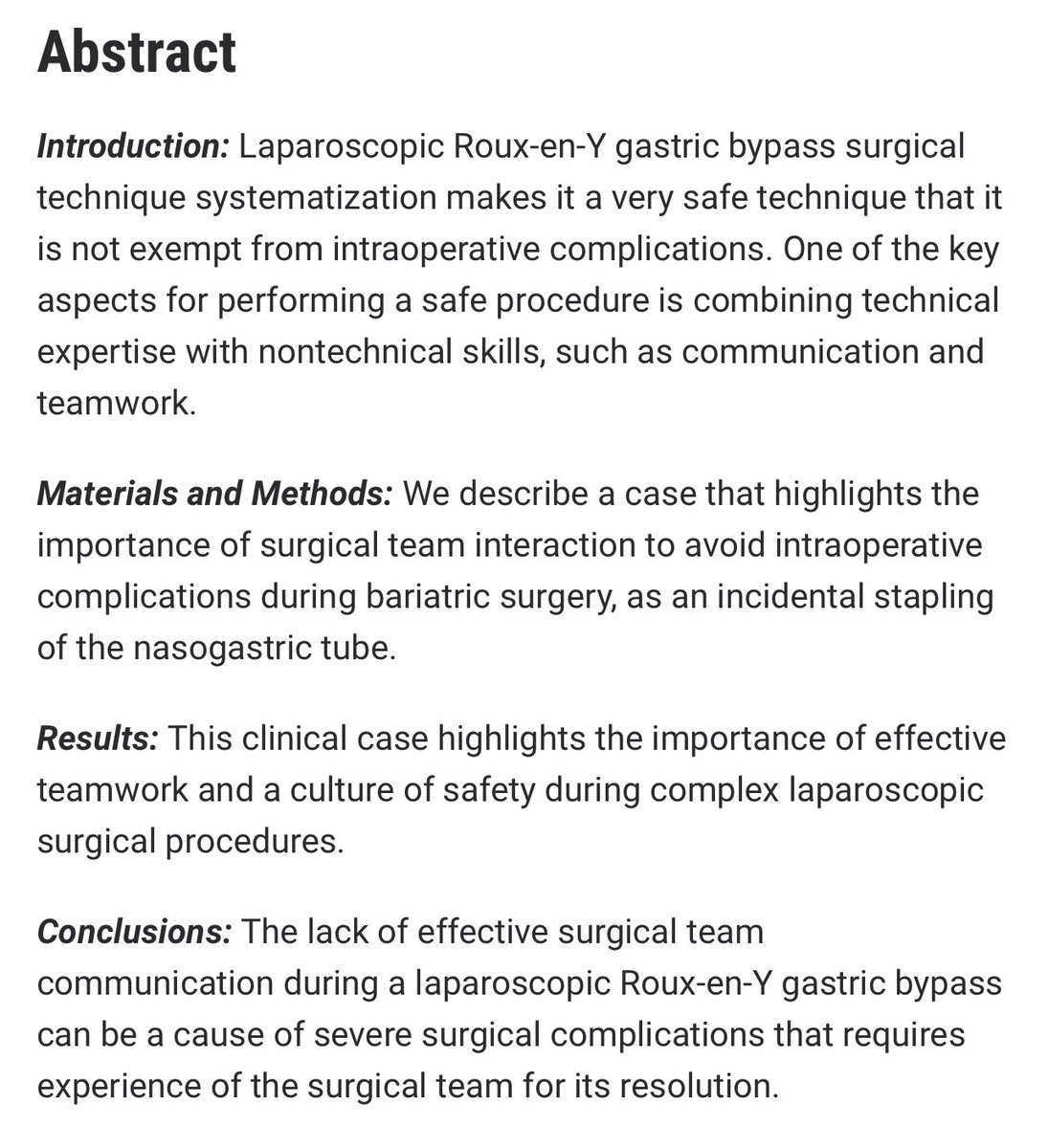 jftrebolle's tweet photo. Satisfechos de nuestro paper publicado en JLAST. Os animo a ver el vídeo que lo acompaña. Gracias @drvilallonga por tu implicación @MValeroS2 @CarlosYanezCiru @JLBlasLaina @CrosBeatriz @EgeaJorge @AnaNP28685090 @CirugiaRoyo @secojoven @aec_obesidad @SEIQuirurgica #SoMe4Surgery https://t.co/hTXshAiZbG