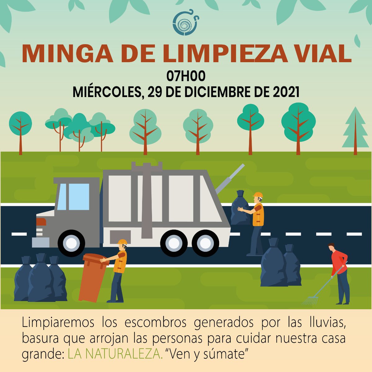 GadPalanda's tweet photo. #Minga El Gad Mundial invita a sumarse a esta iniciativa por el cuidado y conservación del medio ambiente.
🚜🧹 https://t.co/EyRvoMT548