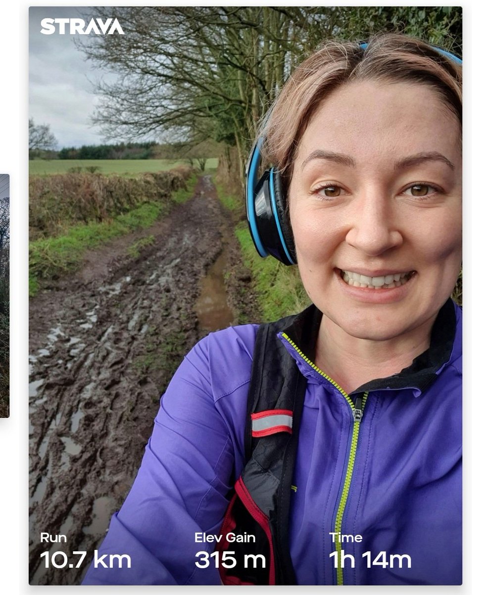 Serious mud! Getting prepared for the #DHHM2022 in 4 weeks time. #onlyfellonce #crosscountryhalfmarathon #allthehills