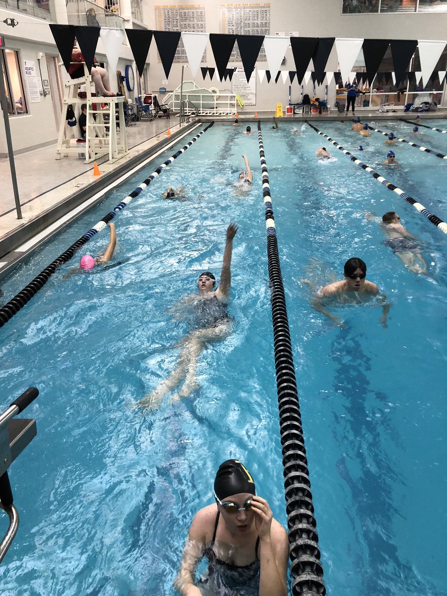 BotkinsSwim's tweet photo. Warmups are underway! #botkins https://t.co/9yYWNUV8Fr