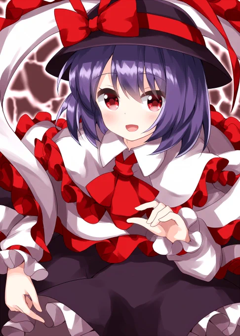 #深夜の真剣お絵描き60分一本勝負 永江衣玖 