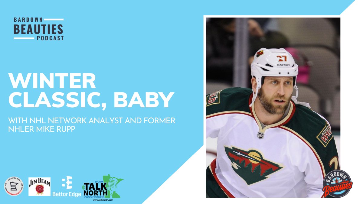 BardownBeautPod's tweet photo. 🚨NEW EP🚨
It's outdoor hockey szn & the premiere #NHL outdoor event is finally ours #StateOfHockey.
.@NHLNetwork and former #mnwild/@dbtrashers @Rupper17 joins us to talk Winter Classic, Mikko Koivu +so much more.
💻https://t.co/b4xJ6oOpIz
👂https://t.co/sCoMDaSNmN https://t.co/cx7CoJYcLG
