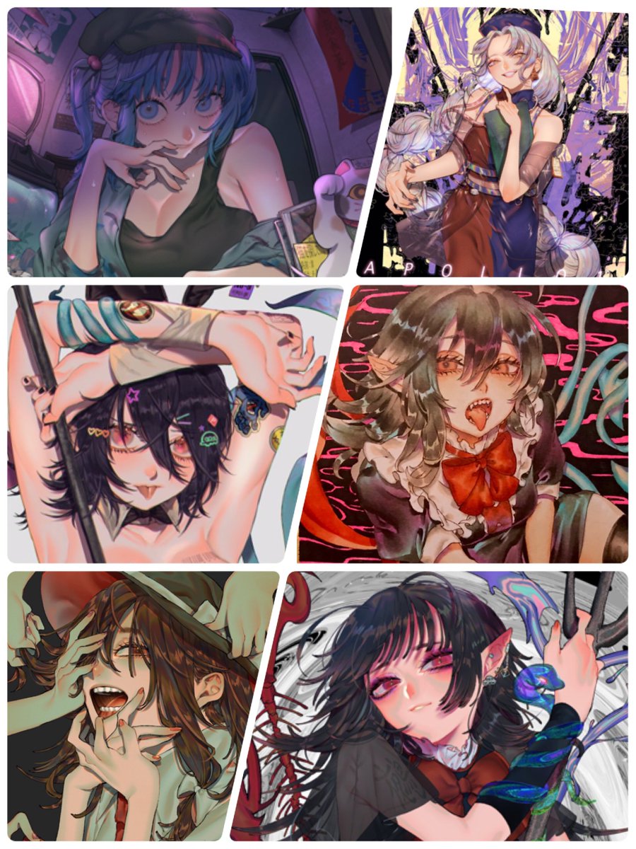 12ヶ月分!今年はぬえちゃんたくさん描けて楽しかったです🛸
デジタルで線画を描けるようになりました…! 