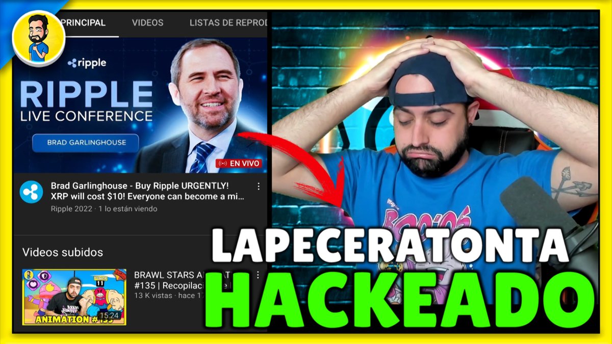 ME HAN HACKEADO MI CANAL DE YOUTUBE | ¿Cómo pasó? He recuperado mi canal? Os EXPLICO todo:

youtube.com/watch?v=EX8gvW…