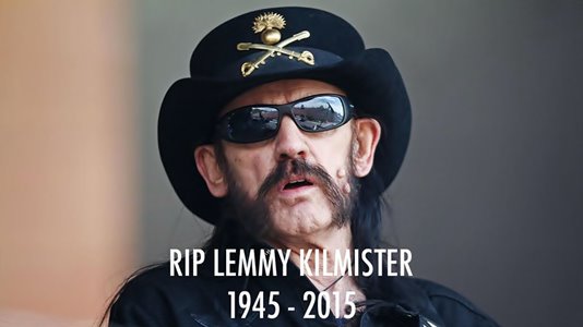 #OnThisDay, 2015, died #LemmyKilmister...