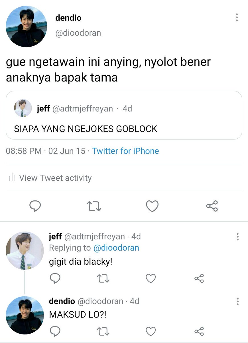 cakgrays's tweet photo. Gas lah, masa enggak? https://t.co/hKhJa6FRY4