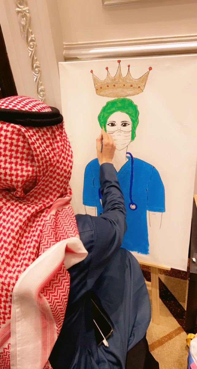 Saudi_Nurses's tweet photo. مشاركات ابداعية من فن الرسم في تجسيد دور ابطال التمريض واهميته ضمن فعاليات المؤتمر الدولي السنوي الأول للجمعية بعنوان  #افاق_جديدة_لمهنة_التمريض في السعودية: الطريق نحو #رؤية_2030
🗓
اللوحات لم تكتمل .. انتظرونا غدا 
#التمريض https://t.co/DRROh1KWH3