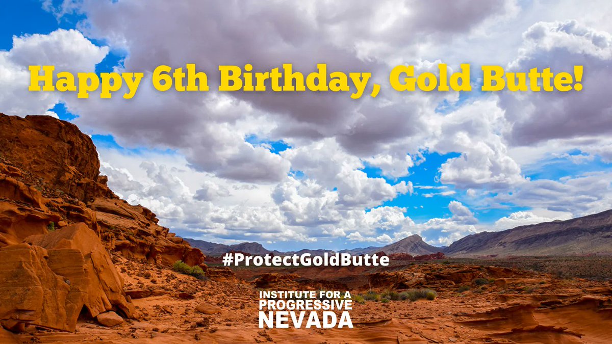 It's been 6 years since @POTUS44 designated #GoldButte a Nat'l Monument. A home for wildlife & known for its stunning rock art, Gold Butte shines as a stellar outdoor destination. We look forward to Avi Kwa Ame soon holding the same distinction! #ProtectGoldButte #HonorAviKwaAme