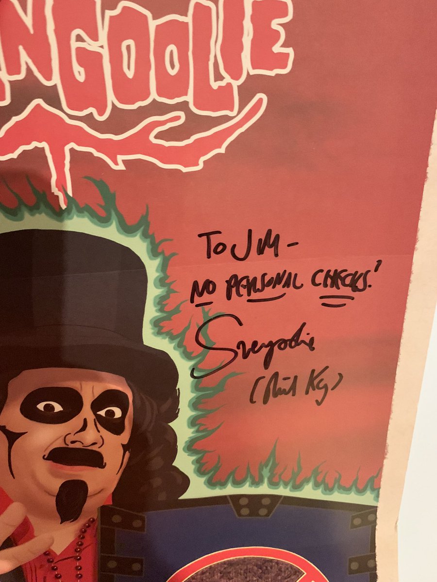 JimFitzgerald67's tweet photo. @Svengoolie You’re the best!  Thank you!! https://t.co/20FYCgNcjW