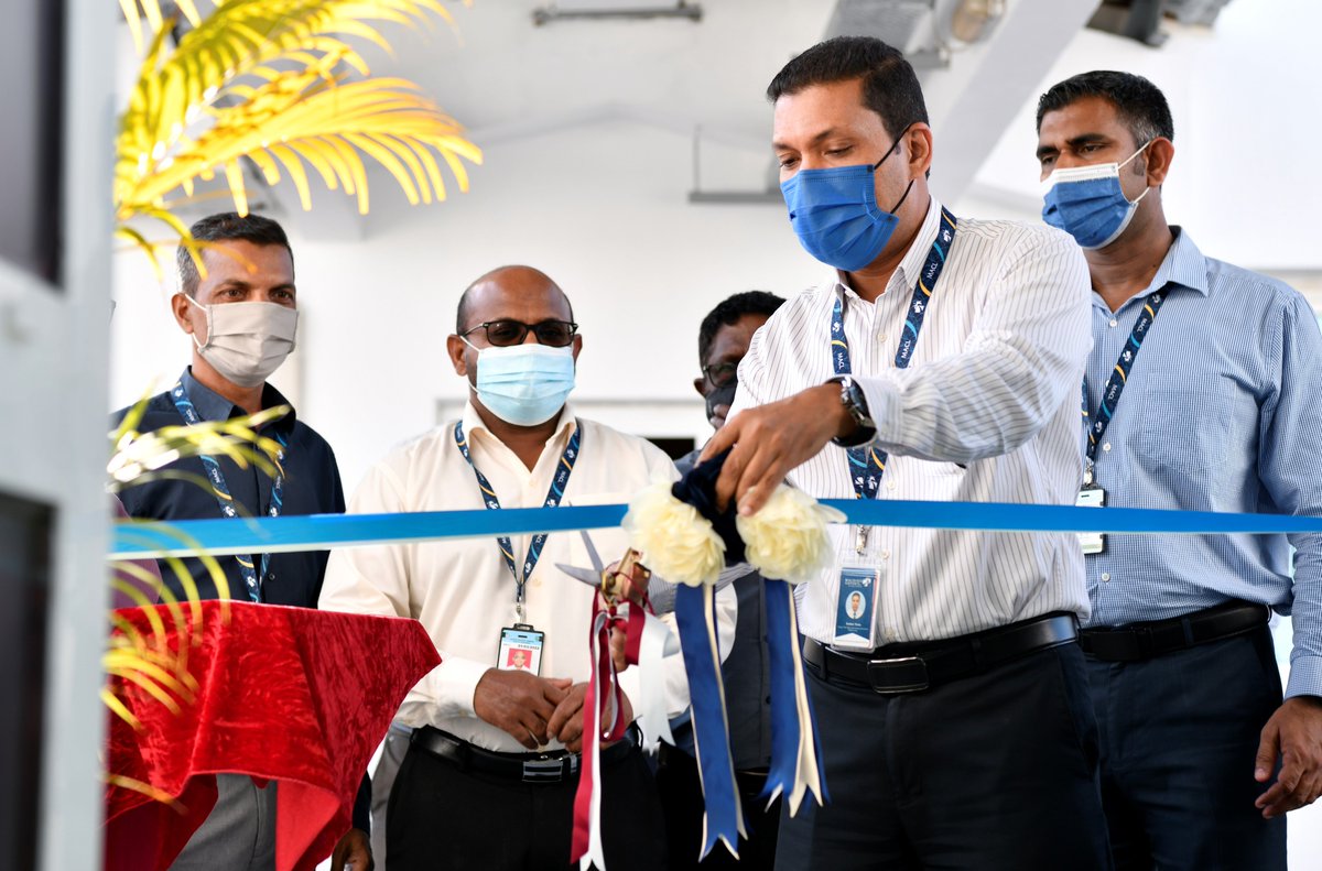 MACLmedia's tweet photo. We are pleased to announce the inauguration of the country's first ATC Tower Simulator @VelanaAirport. 
Equipped with the latest technology, the simulator will provide much-needed training for ATC officers. MACL is geared towards excellence in ATC training with this addition. https://t.co/lGlaROxUjQ