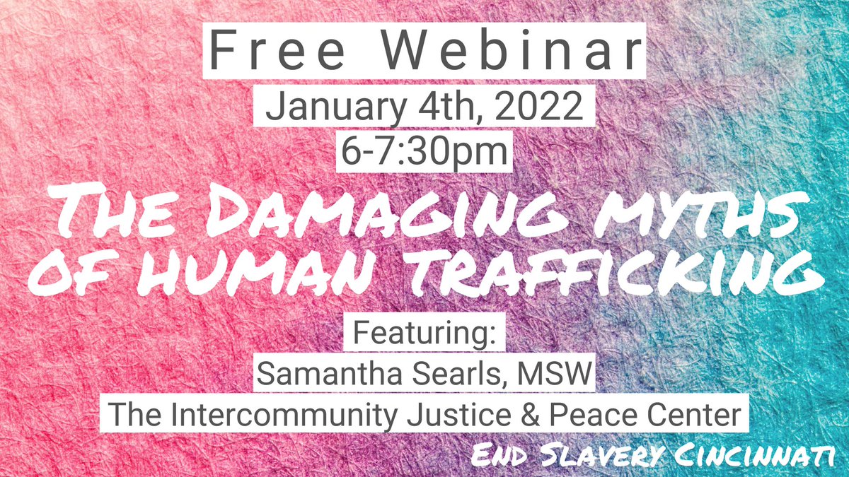 EndSlaveryCinci's tweet image. ONE WEEK from today! 
Register: bit.ly/3xBuVrQ