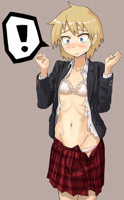 リリィさん中破絵。
何でこんなうまい具合になるのかは不明。
#シロナガス島への帰還 