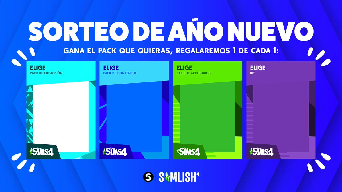 Simlish4's tweet image. 「SORTEO📢」

Un año más ha llegado a su fin y en #Simlish4 estamos muy felices de haberlo pasado con todos ustedes. 🎉 Para celebrar la llegada de 2022 y como agradecimiento, hemos decidimos hacer este sorteo. 💚

¡Dale RT🔃 y participa!

👇TODA LA INFO👇
simlish4.com/noticias/simli…
