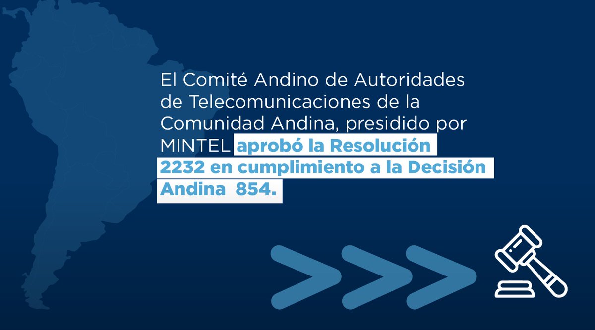 Telecom_Ec's tweet photo. ¡Desde este 1 de enero la @ComunidadAndina elimina recargos por roaming internacional!
 
Esto significa que ya puedes comunicarte 📱 desde cualquier lugar de Bolivia, Colombia, Ecuador y Perú sin pagar más.
 
#JuntosCumplimos #RoamingSinRecargos https://t.co/SaYWpxyPfs