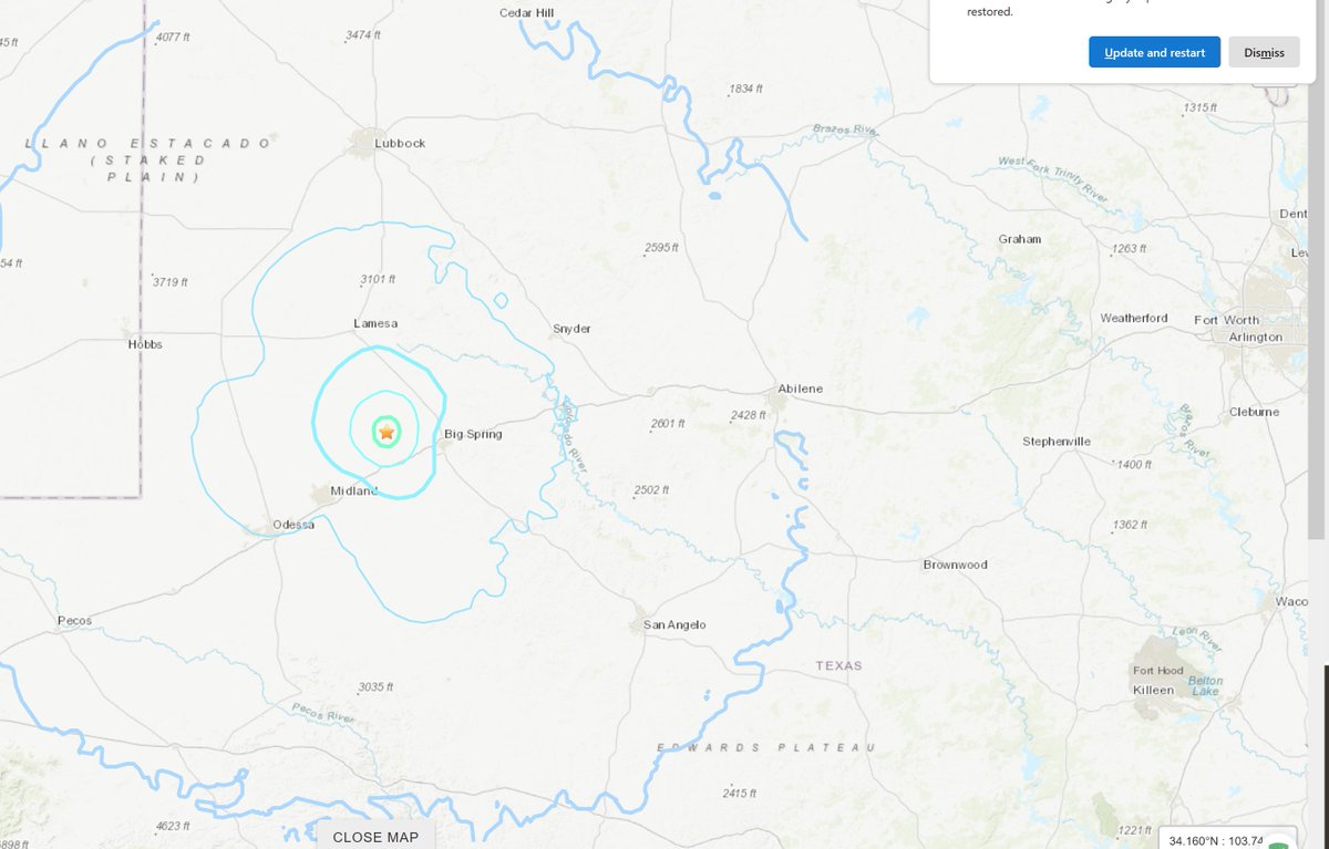 #psychicmoment Earthquake in Texas. The the very light under sketch at the bow area, earthquake circle area. Then the bow feels like the right area of Texas,Fort Worth. PaintStorm was malfunctioning too you can see the video of the Color Wheel 13:00-17:00.
https://t.co/4ueVWSdrBr 