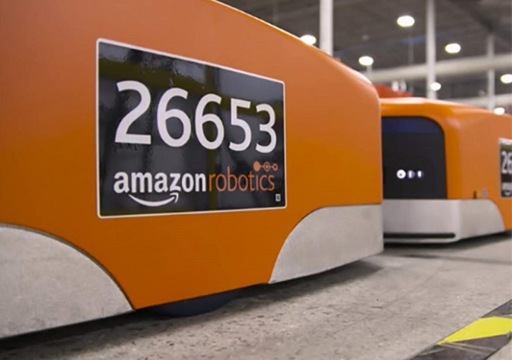PeakLogix's tweet photo. In 2017 alone, Amazon added 55,000 robots to its fleet, doubling its total number of robotic workers from 2016. ⠀
⠀
As of June 2019, the company had more than 200,000 robots working in their warehouses.⠀
⠀
Credits @Amazon⠀
⠀
#PeakLogix #technologyrules #robotics https://t.co/VqpU8LHyvm