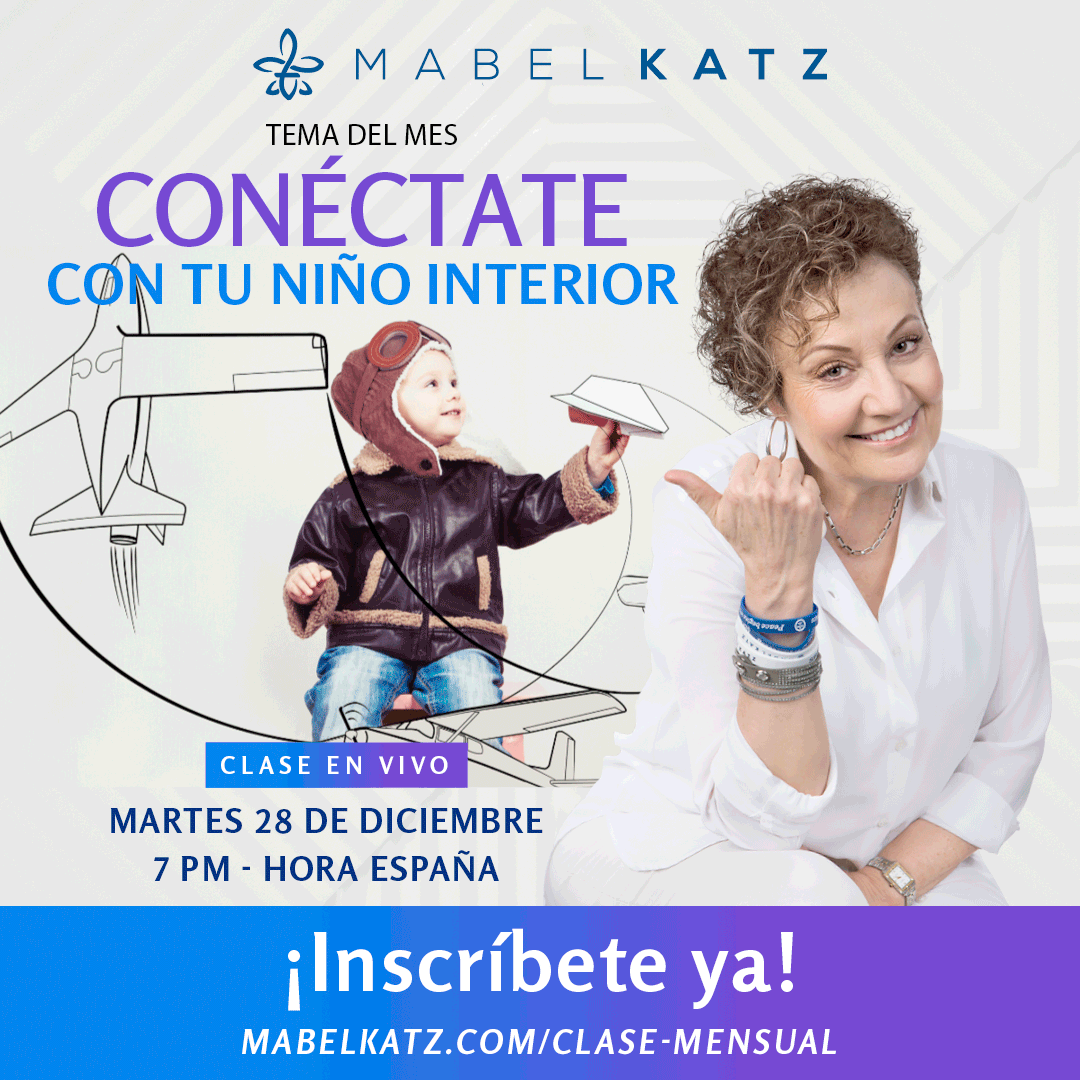 MabelKatz's tweet photo. 🌟 ¡HOY ÚLTIMA CLASE MENSUAL DEL AÑO! y será en vivo para que aprendas a conectarte con tu niño interior.
Nos vemos a las 7pm hora de España.

Aquí te registras 👉 https://t.co/KvyvkjfGGn

#mabelkatz #niñointerior #unihipili #conectacontuinterior #conectacontuniñointerior https://t.co/xsBam4Y20a