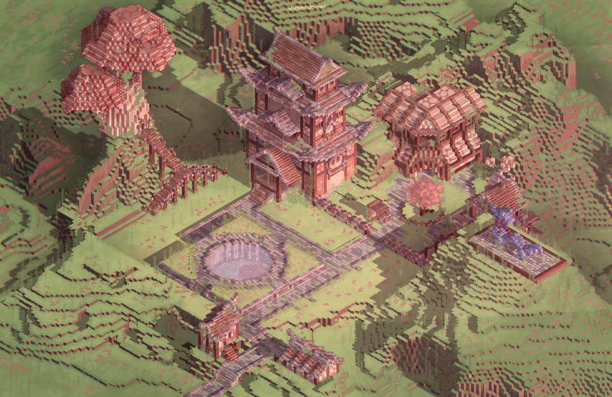 kinoko kingdom 🍄 a block for recreation
#dreamsmpfanart
