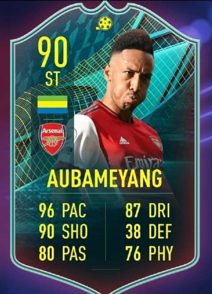 YulyGame01's tweet photo. 🚨Aubameyang momento pronto en #sbc #FIFA22 #FUT #Moments #FelizMartesATodos https://t.co/J56CMkKRRJ