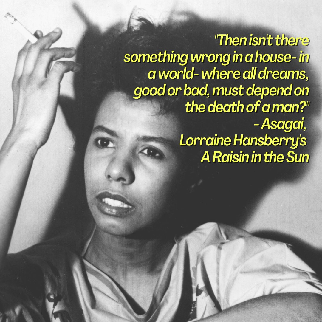 This country has built an entire industry where financial settlements following the extrajudicial killing of Black people are given in lieu of actual justice. It makes me think this line from #lorrainehansberry's Raisin in the Sun. #justthinking