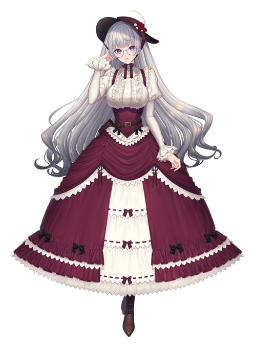 #年の瀬に渾身のイラスト晒すのでフォローしてください
フリルめちゃくちゃ楽しかった絵です 