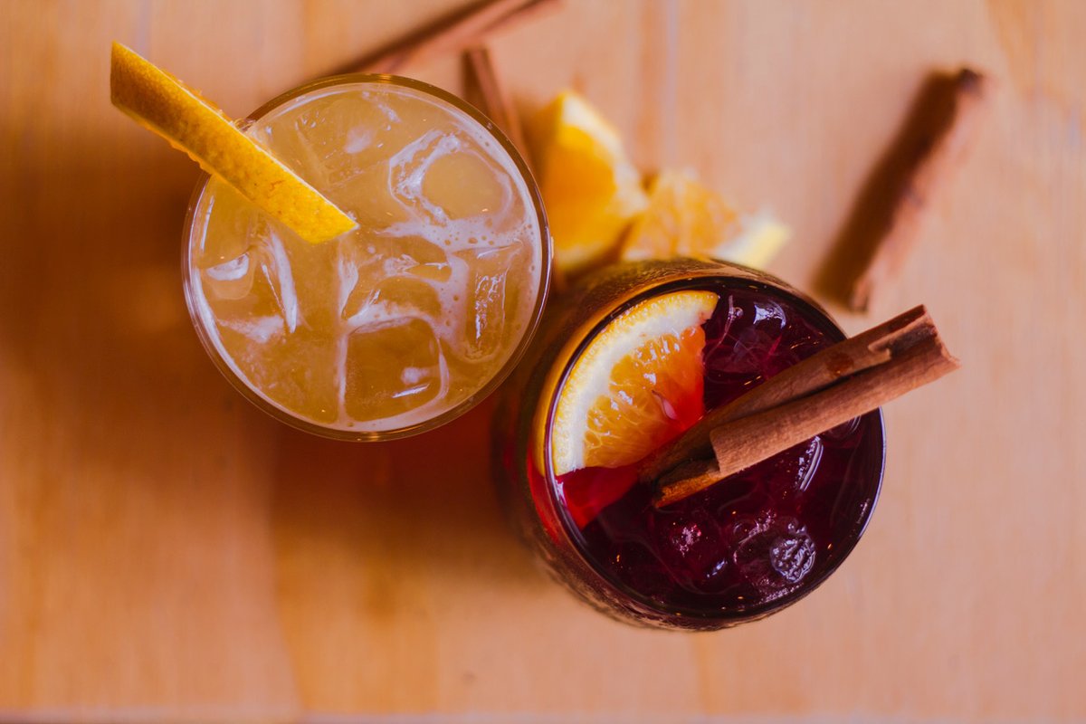 'Tis still the season for Cinnamon Apple Sangria.