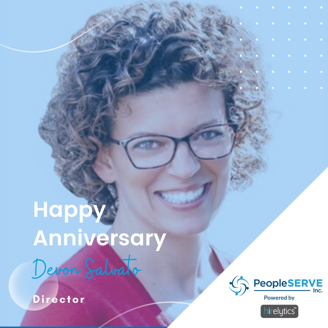 PeopleSERVEinc's tweet photo. Wrapping up 2021 recognizing three employee anniversaries!  Brianna Marin celebrated three years at PeopleSERVE, while Devon Salvato and Shayna Shirazi celebrated their one-year anniversary. 

#lifeatpeopleserve #employeeanniversary #peopleserve #culture https://t.co/wh42FPwdGn