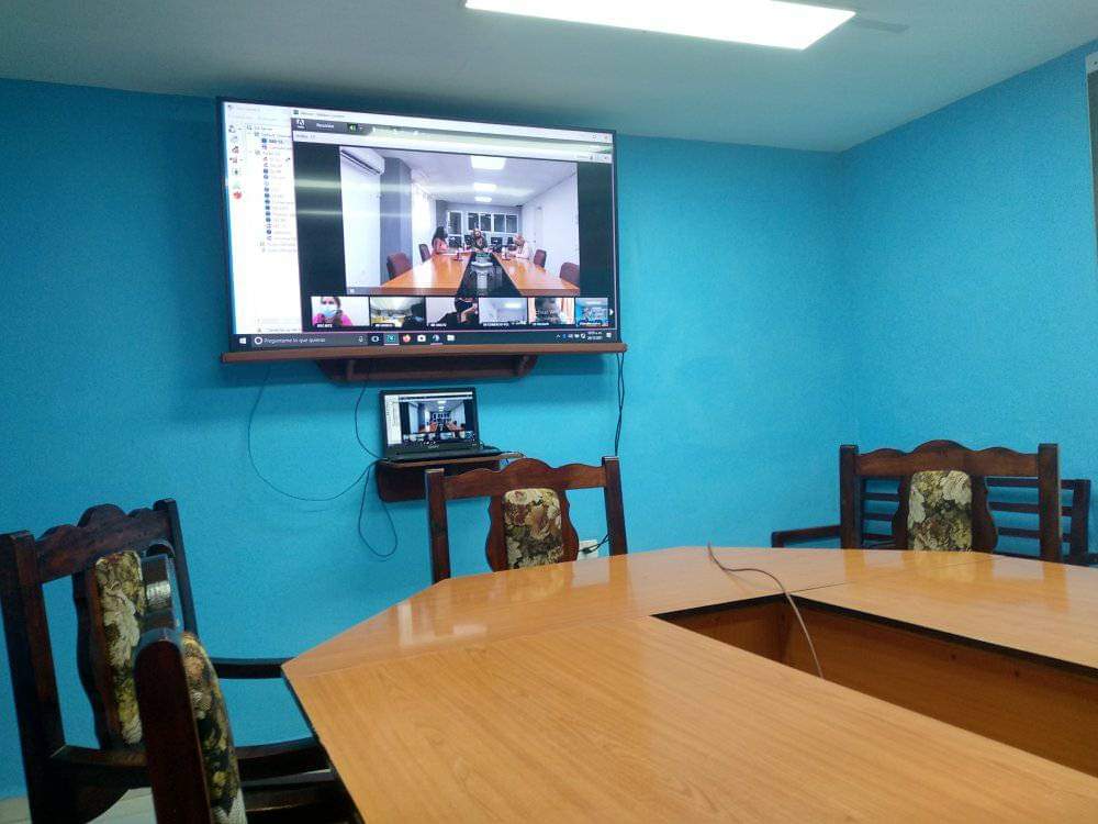 Con motivo al cierre del año, se realiza videoconferencia en todo el país con los comunicadores de comercio de las diferentes provincias. <a href="/BetsyDazVelzqu2/">Betsy Díaz Velázquez</a>
<a href="/GriselAvila13/">Grisel Avila</a> #CubaViveYRenace #MINCIN #SanctiSpíritus #Cuba