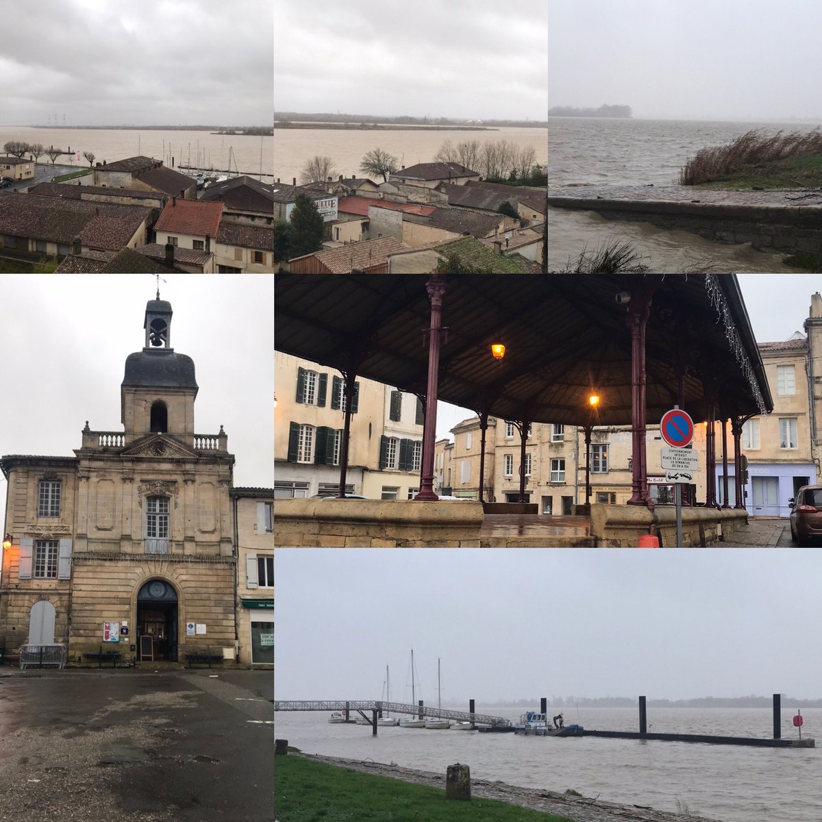Temps pourri pour une petite balade le long de la Gironde #regiondebordeaux #nouvelleaquitaine #aquitaine #bourg #saintandredecubzac #vacances #decouverte #promenade