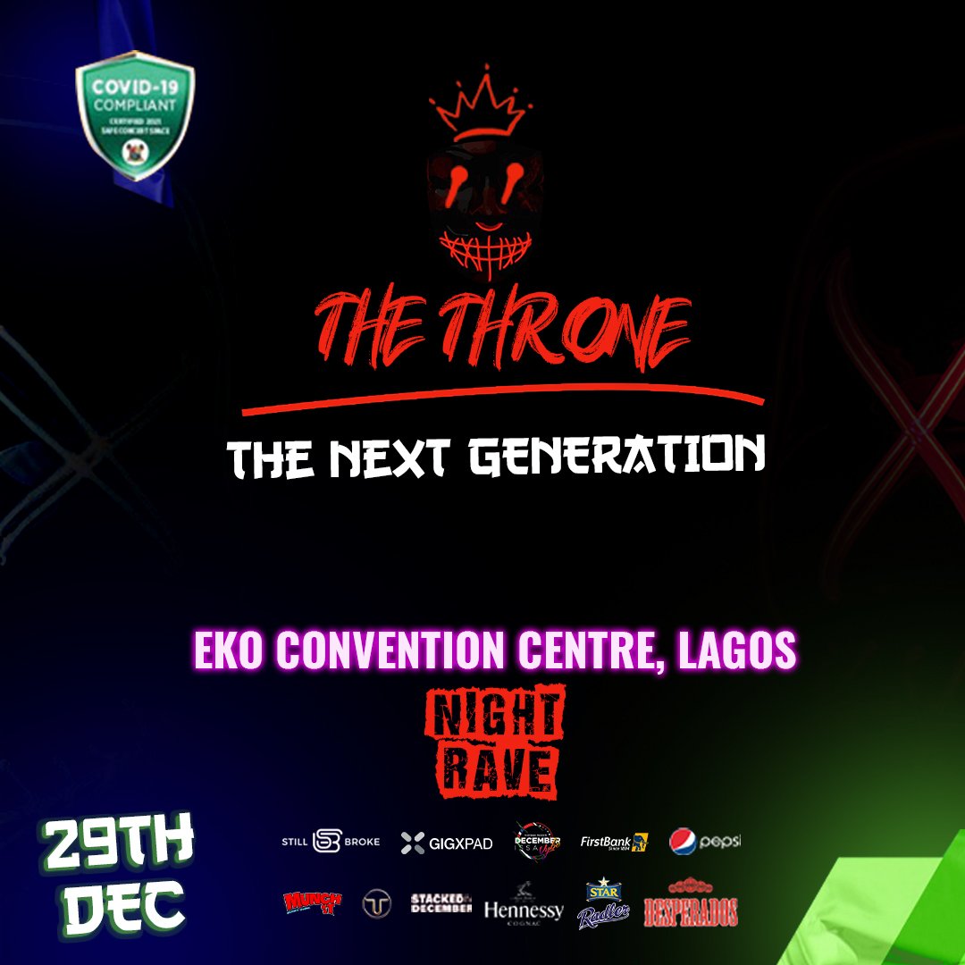 Tegadeyforyou's tweet photo. First Bank is giving out Amazing Tickets to "The Throne" Double Rave Tomorrow!!! Both Afternoon Rave and Evening Rave!! It's going to be Insane fun guys, you don't wanna miss out on this 🔥
Just Register on this Website ASAP!
#VybedbyFirstBank
Link: https://t.co/pR4FGNpZzQ https://t.co/cCWOrvKoly