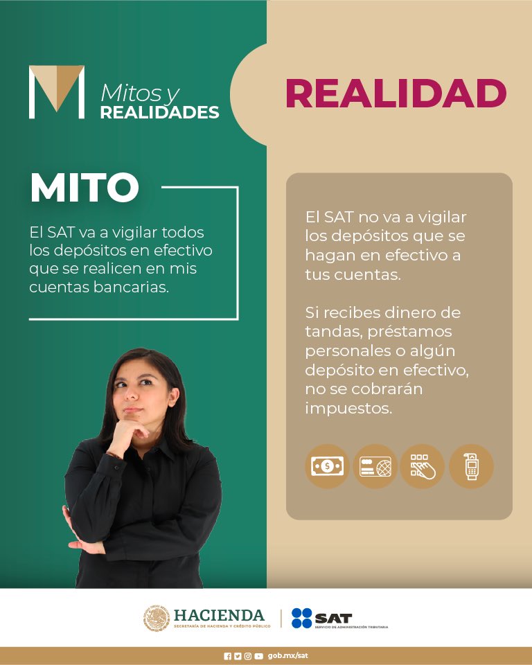 SATMX's tweet photo. ¡Ten cuidado! No te dejes engañar. 
#MitosYRealidades https://t.co/g24z0uWZMc