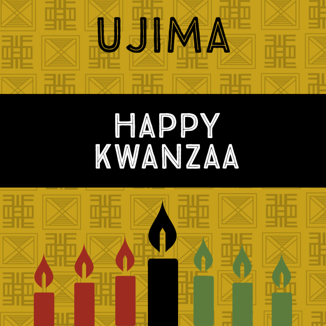 #Kwanzaa Day 3 - Ujima (collective work and responsibility)