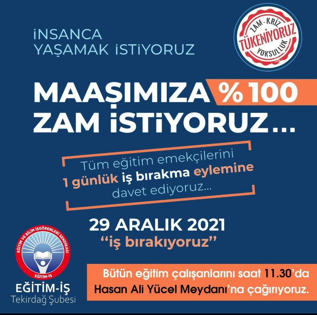 ogretmenlersyfs's tweet photo. ÖĞRETMEN MAAŞINA CİDDİ ZAM YAPILANA KADAR TÜM SENDİKALAR VE ÖĞRETMENLER DESTEK VERMELİ! 

#ÖğretmenlereEkZam https://t.co/wRlHfxigyl