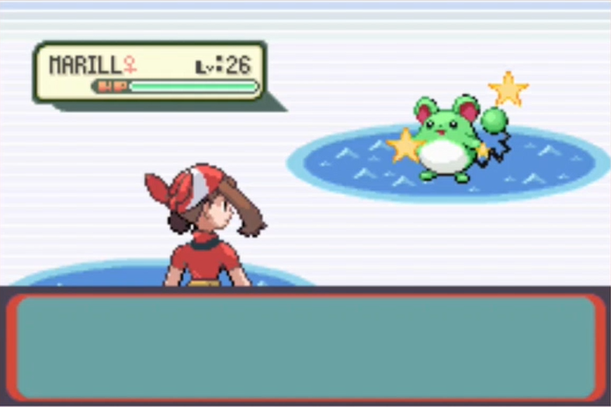 nightshade038's tweet photo. shiny marill after 9,938 encounters!! was doing sweet scents for 99% marill on route 114, it looks so good! https://t.co/i3sA2L6i5W