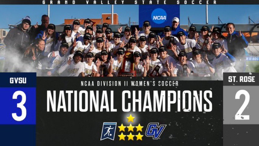 gvsulakers's tweet photo. As the calendar year comes to a close, we revisit the FOUR team national championships in 2021. 

Another great year to be a Laker! https://t.co/0pkKgcIadj