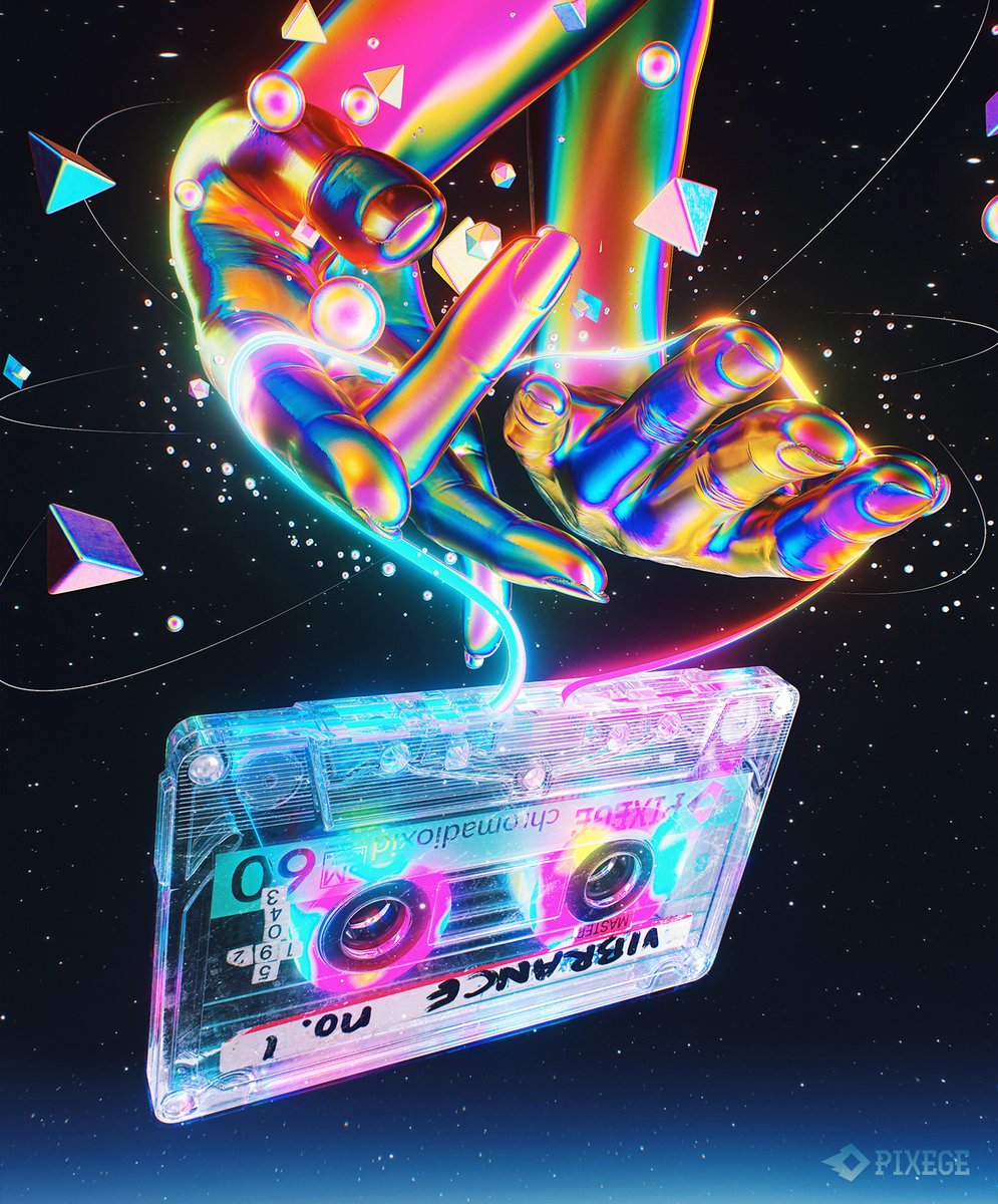 Listen in...
Maybe the universe has something to tell you💫

<a href="/OTOY/">OTOY</a> #cryptoart #NFTartists #NFTdrop #NFTsale #NFTCommunity #nftcolllectors #digitalart #music