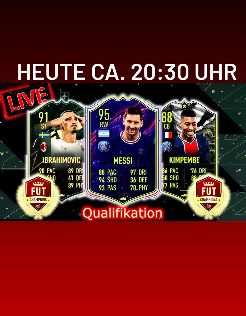 Se_Ma52's tweet photo. Schaut vorbei💪

https://t.co/cQTSZjc1BF

#FIFA22 #FUT22 #FUT #YouTube #YouTuber #sema52 #SeMa #SmallStreamersConnect #SmallStreamersConnectRT #SmallStreamersCommunity #FUTChampions https://t.co/dCvM0AP5BD