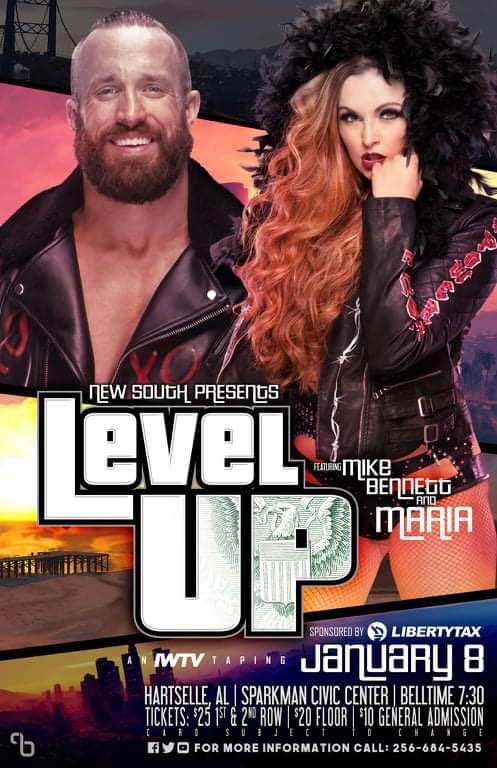 LibertyTax35640's tweet photo. Liberty Tax Hartselle is sponsoring “New South Level Up” January 8th 2022 https://t.co/DWgzkjQLkB