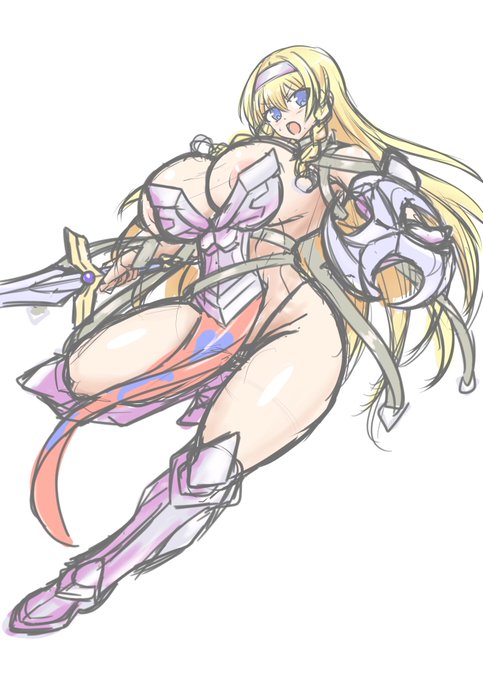 躍動感のあるおっぱ…ポーズが描けるようになりたい! 