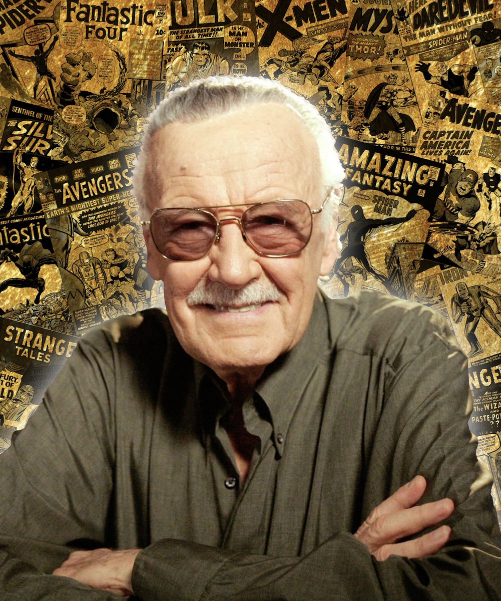 Thinking of Stan Lee and everything he’s done for our extended Marvel family today.