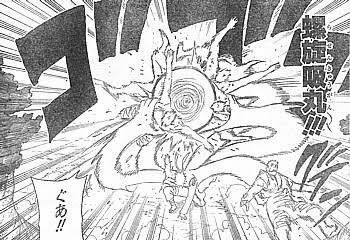 uj_921's tweet photo. 永遠の謎 : 1
<NARUTO>
いままで閉じ込められてたナルトが初めて忍界大戦に参加した時↓

九尾チャクラで螺旋丸しようとしたら尾獣玉になるんと違うの？ https://t.co/fuzcYXpjoN