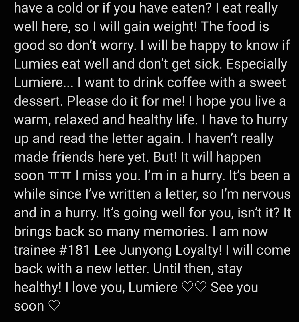 Junyong_Fanbase's tweet photo. ♡ INSTAGRAM ♡
19.11.21 

🇬🇧 Junyong's letter 
Translation in the pictures 

🇫🇷 Lettre de Junyong 
Traduction en commentaire 

Cr. Instagram: @/noir_official__ 

🔗https://t.co/T7INwtvt07 

ʚ @Noir__official 
ʚ Marion/ 🇬🇧&amp;🇫🇷 

#noir #느와르 #JUNYONG #LEEJUNYONG #이준용 #준용 https://t.co/jbRLjKdGPv