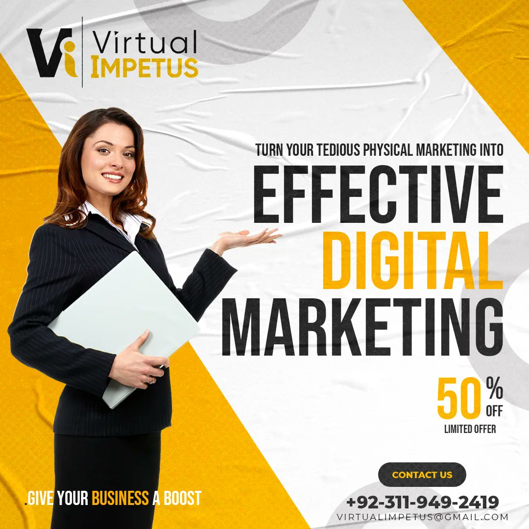 VirtualImpetus's tweet image. #digitalaiz your business and increase #sells 
#virtualimpetus #socialmediamarketing #instagrammarketing #love #onlinebusiness #photography #digitalmarketingtips #entrepreneurship #smm #instagood #social #marketingonline #startup #website #b #contentcreator