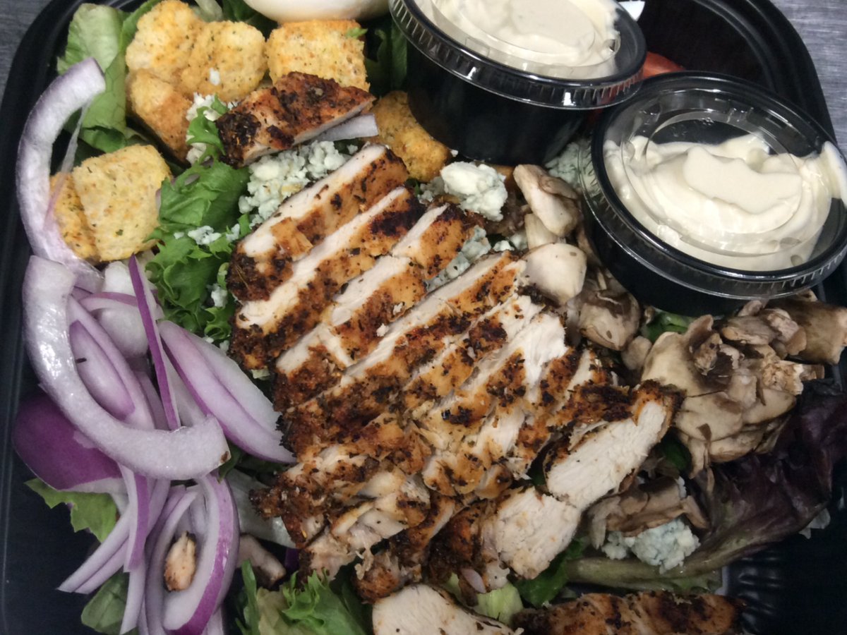 TCsReferee's tweet photo. Ahhhh, every day is a great day for a FRESH REF SALAD.

TERRIFIC TUESDAY SOUPS (12.28.21) ...
Cajun Chicken Dumpling // Tomato Zucchini 

#SaladLocal https://t.co/zjapLPRyfo