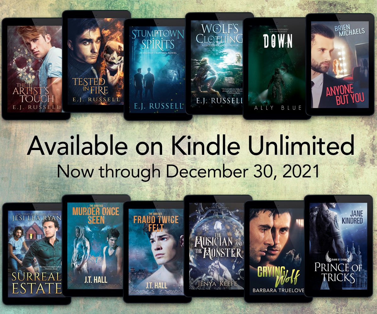 Last Chance! These books are leaving #KindleUnlimited at the end of December. Featuring favs like <a href="/EJ_Russell/">E.J. Russell</a>, <a href="/BrienMichaels/">Brien Michaels</a>, and @Jesilea. 

Read More: riptidepublishing.com/pages/kindle-u…