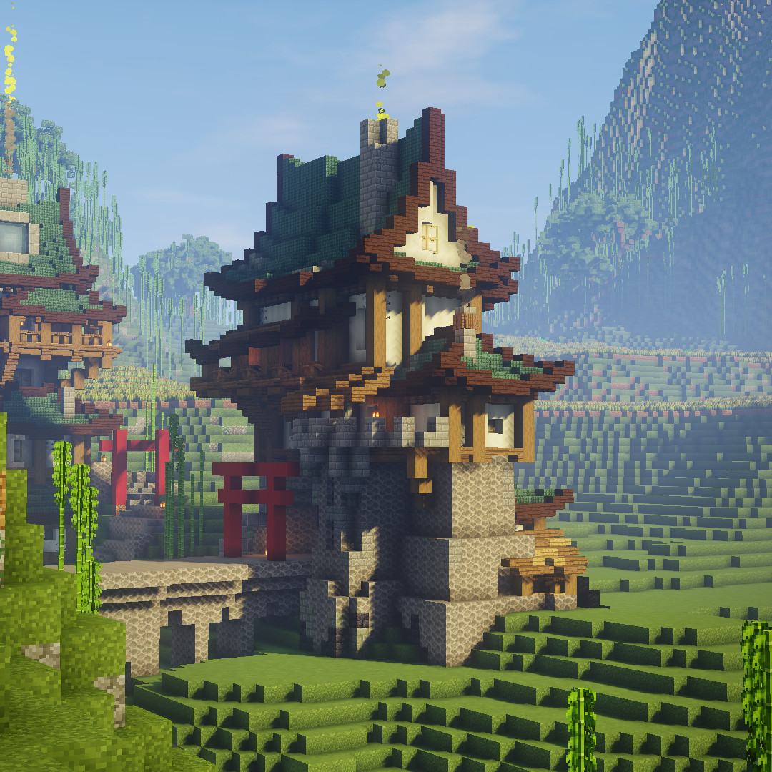 Asian not so Steampunk House 

youtu.be/ufAvj6WkaHE

#Minecraftbuilds