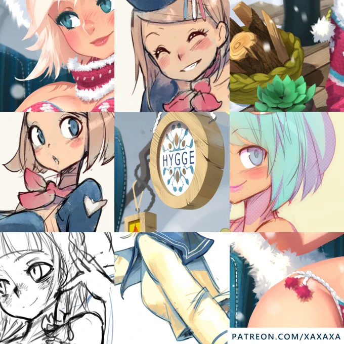 Little preview of this month Patreon's pack
Sub before next year if you want to get this ^^
https://t.co/5jJpnJX6tx
Happy year end ! 🎉😷 