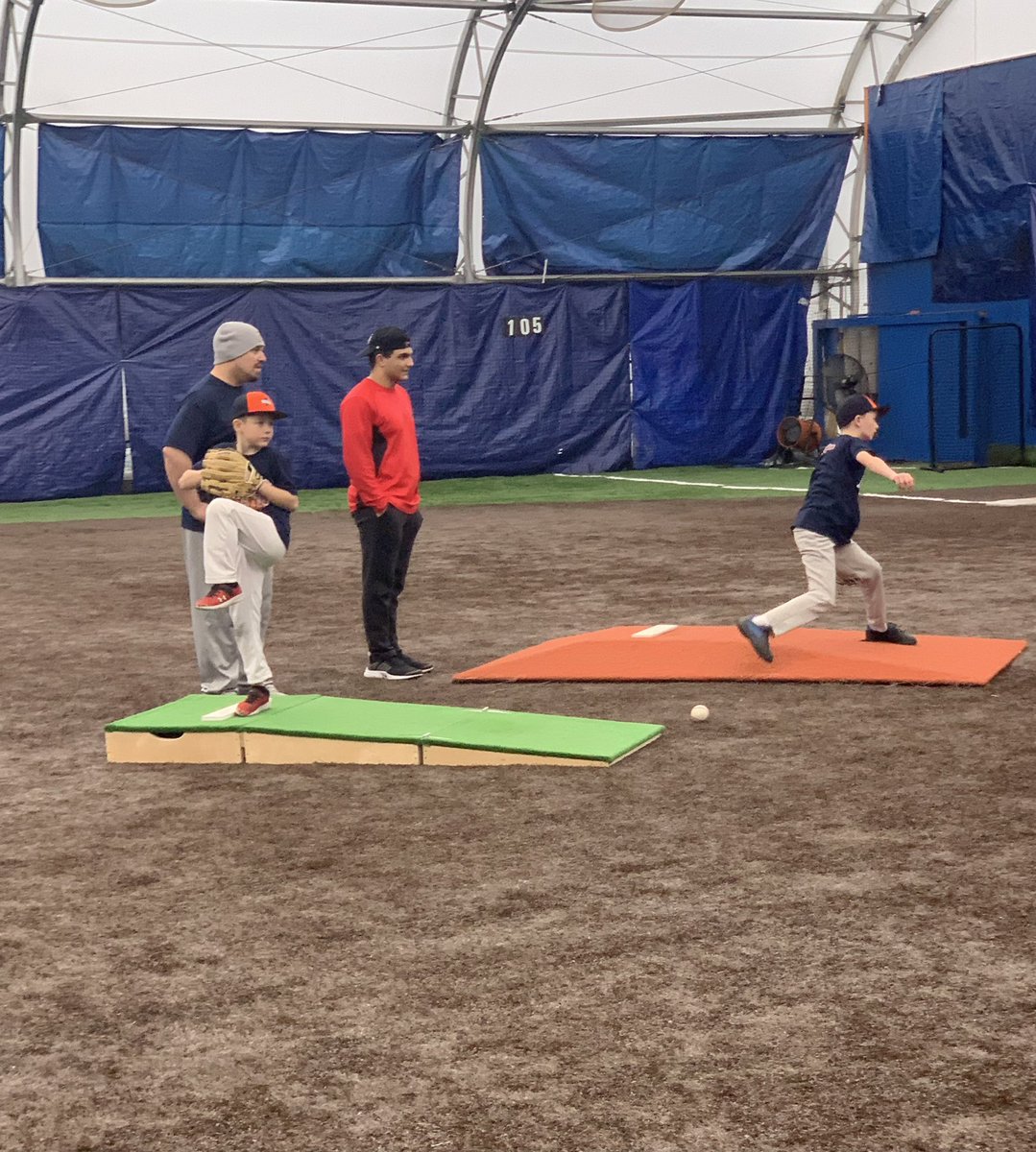 Dukes9u's tweet photo. The first annual Dukes Baseball Club mini-camp was a huge success!  Special thanks to our volunteers @AntMiller05 , @28anthonyryan , @dmicaletti22 , and Dom “Nooch” for taking time out of their Christmas Break to help the boys with their development. #developmentovertrophies https://t.co/M0nCVFHsvd