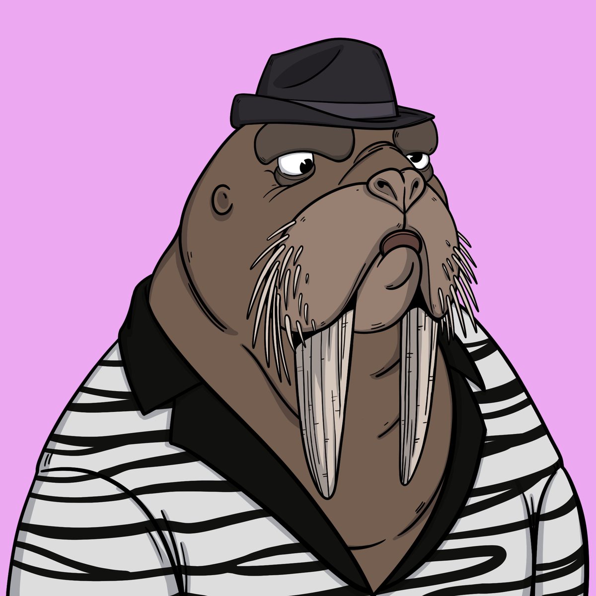 kezrybeeCreate's tweet image. I brought my first NFT today, say hello to my @WATwalrus 
#wearethewalrus